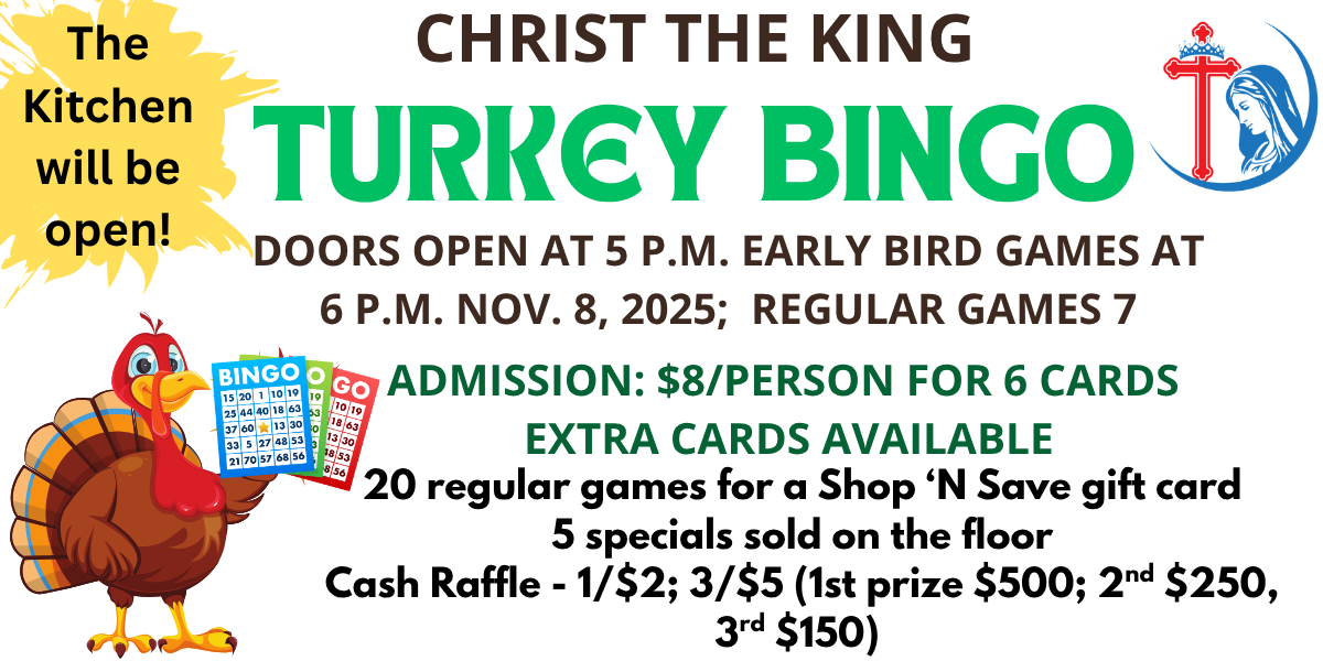 Turkey Bingo